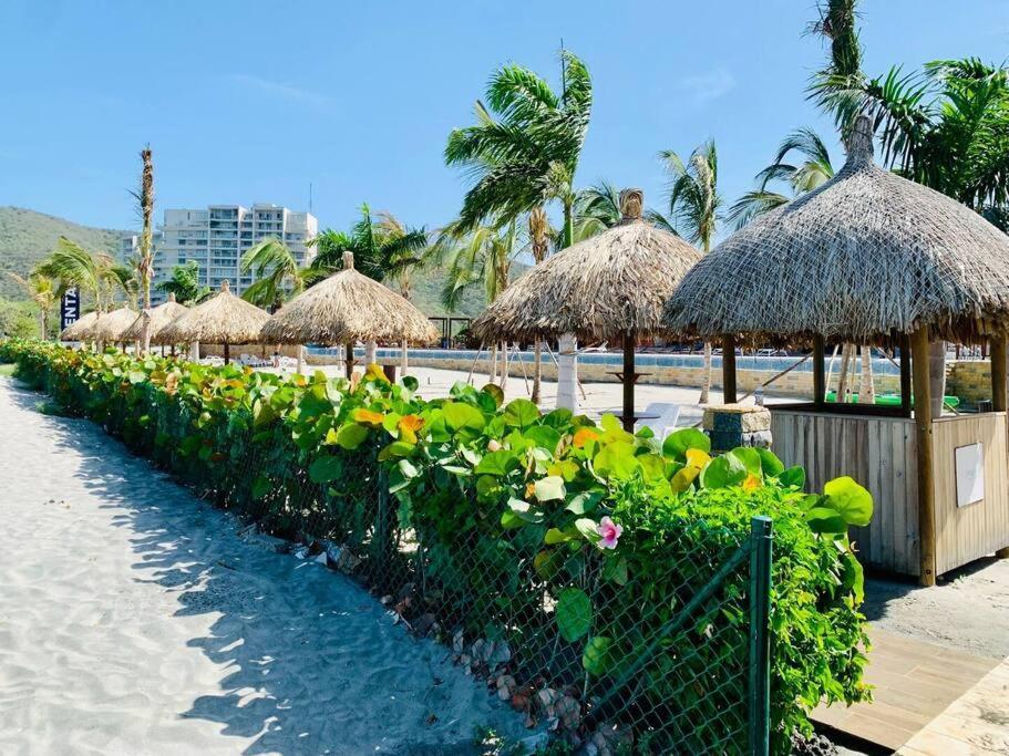 Apartamento Encantador Samaria Club De Playa, 3 Alcobas 6 Personas Playa Privada Санта-Марта Экстерьер фото
