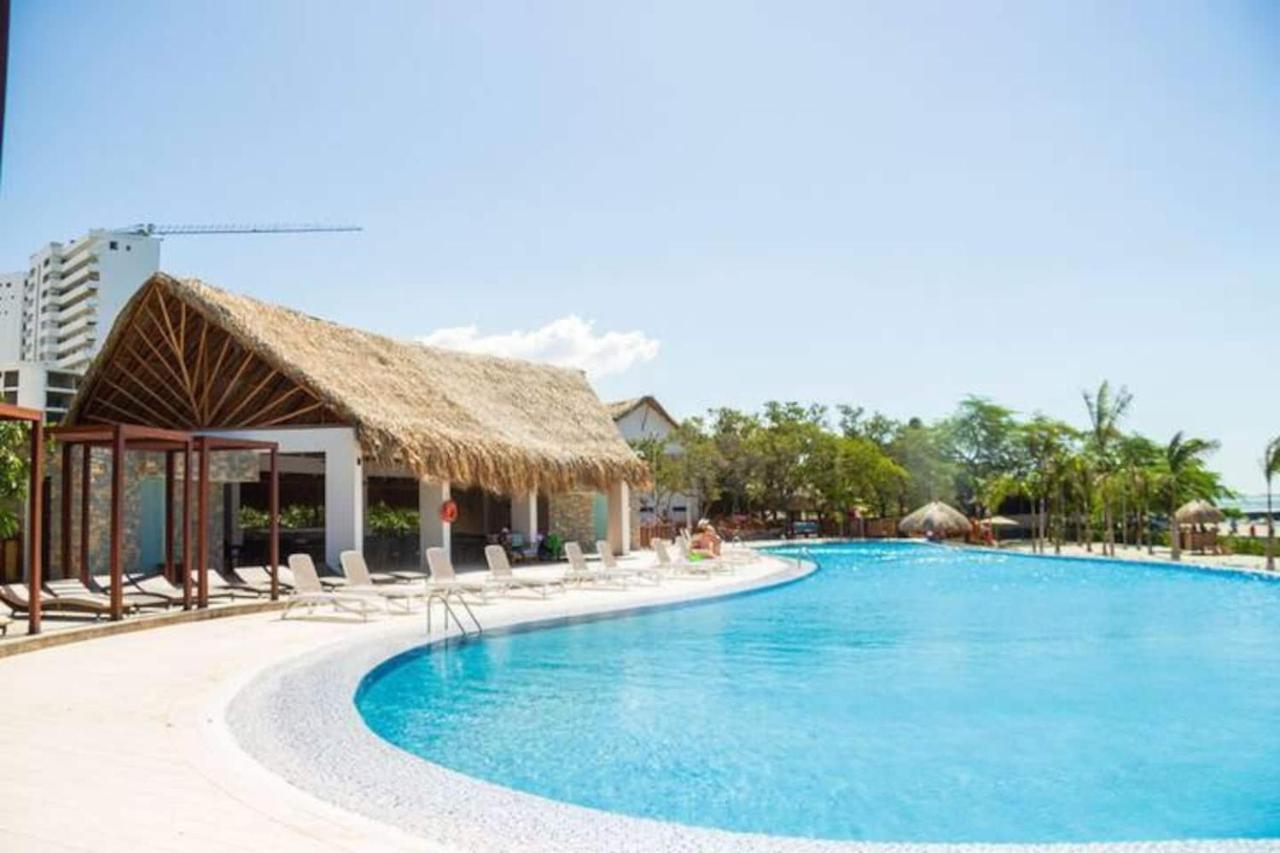 Apartamento Encantador Samaria Club De Playa, 3 Alcobas 6 Personas Playa Privada Санта-Марта Экстерьер фото