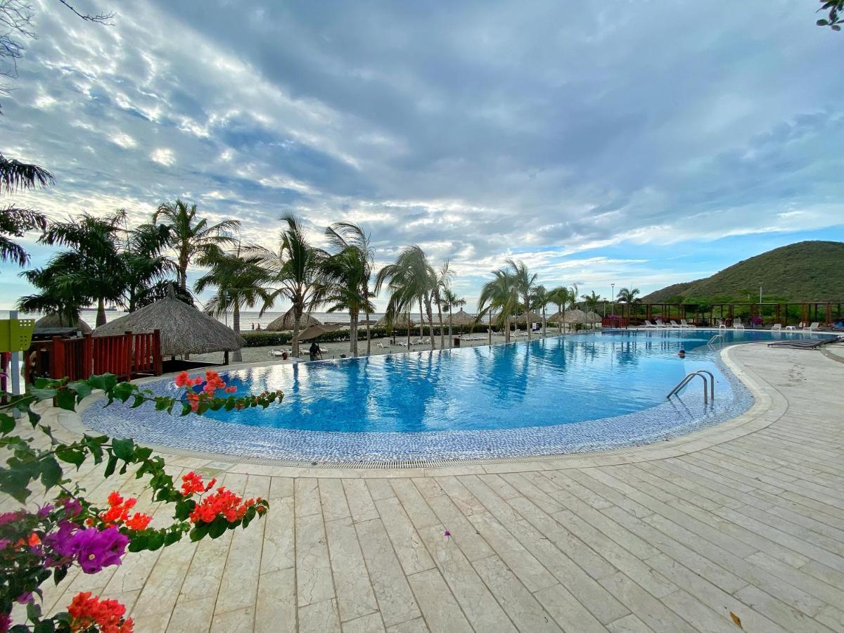 Apartamento Encantador Samaria Club De Playa, 3 Alcobas 6 Personas Playa Privada Санта-Марта Экстерьер фото