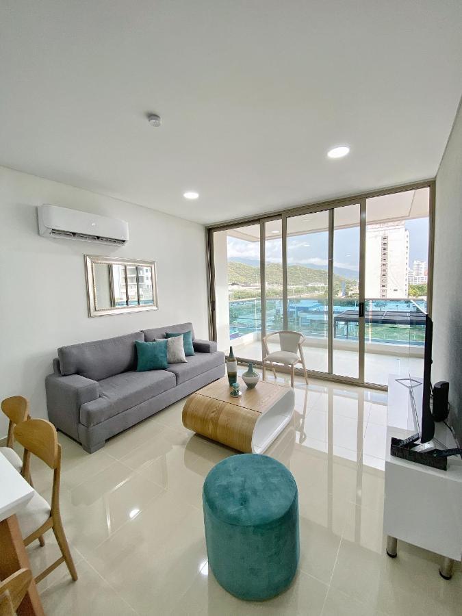 Apartamento Encantador Samaria Club De Playa, 3 Alcobas 6 Personas Playa Privada Санта-Марта Экстерьер фото