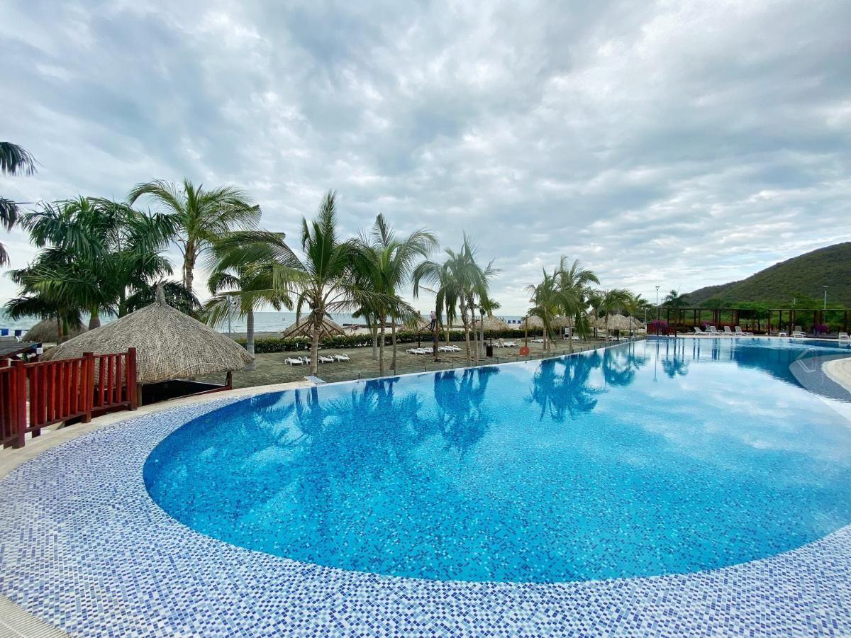 Apartamento Encantador Samaria Club De Playa, 3 Alcobas 6 Personas Playa Privada Санта-Марта Экстерьер фото