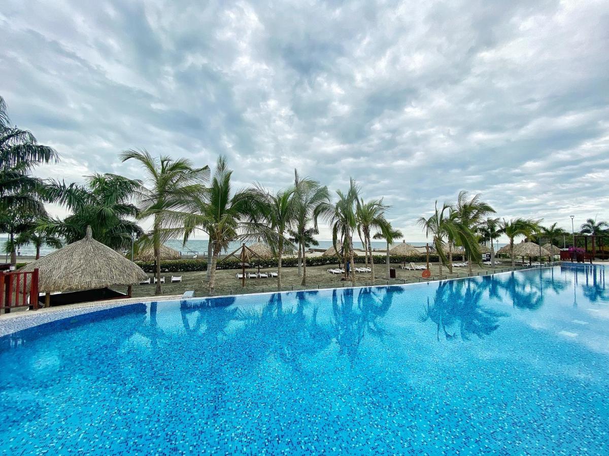 Apartamento Encantador Samaria Club De Playa, 3 Alcobas 6 Personas Playa Privada Санта-Марта Экстерьер фото