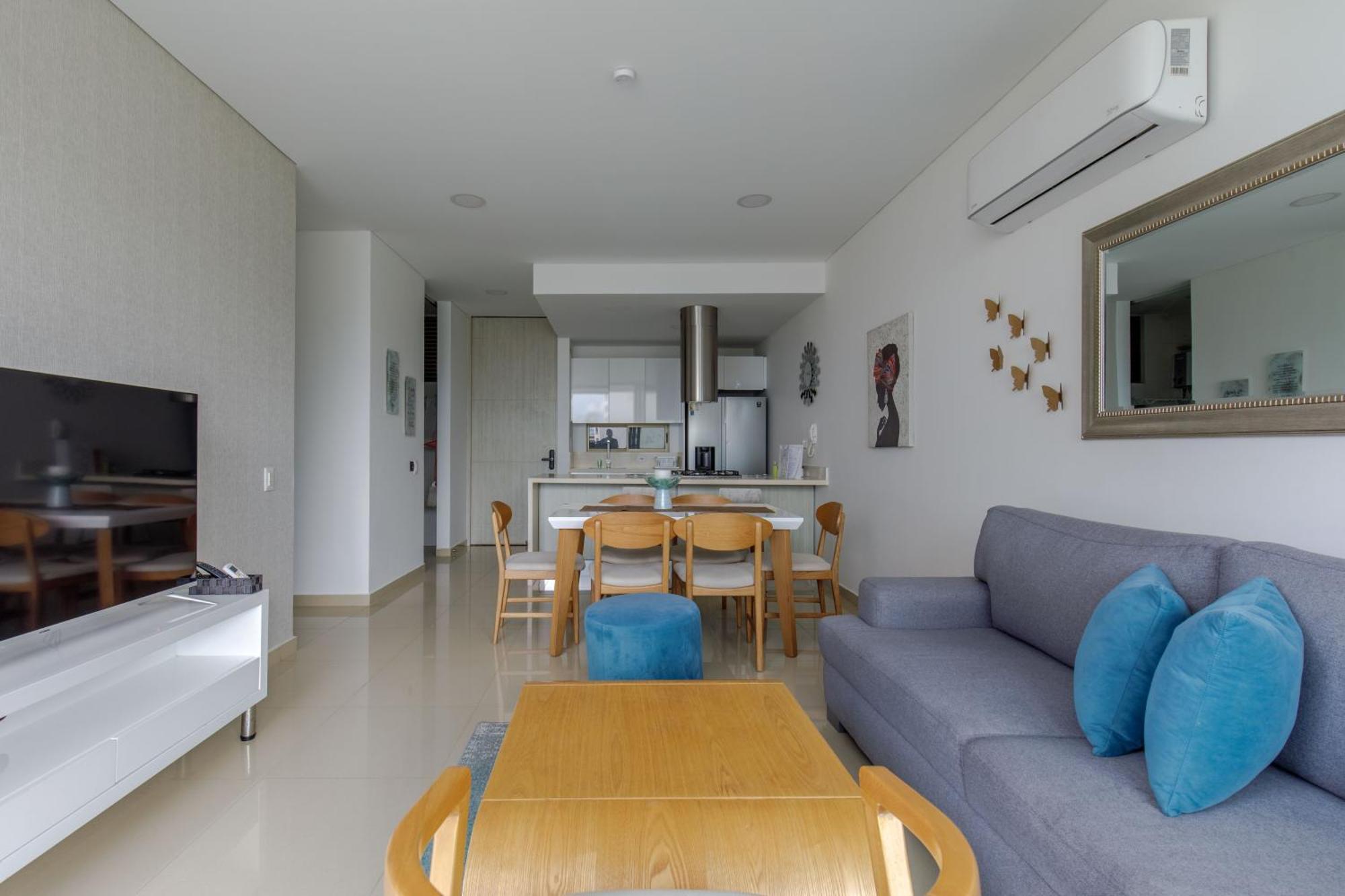 Apartamento Encantador Samaria Club De Playa, 3 Alcobas 6 Personas Playa Privada Санта-Марта Экстерьер фото