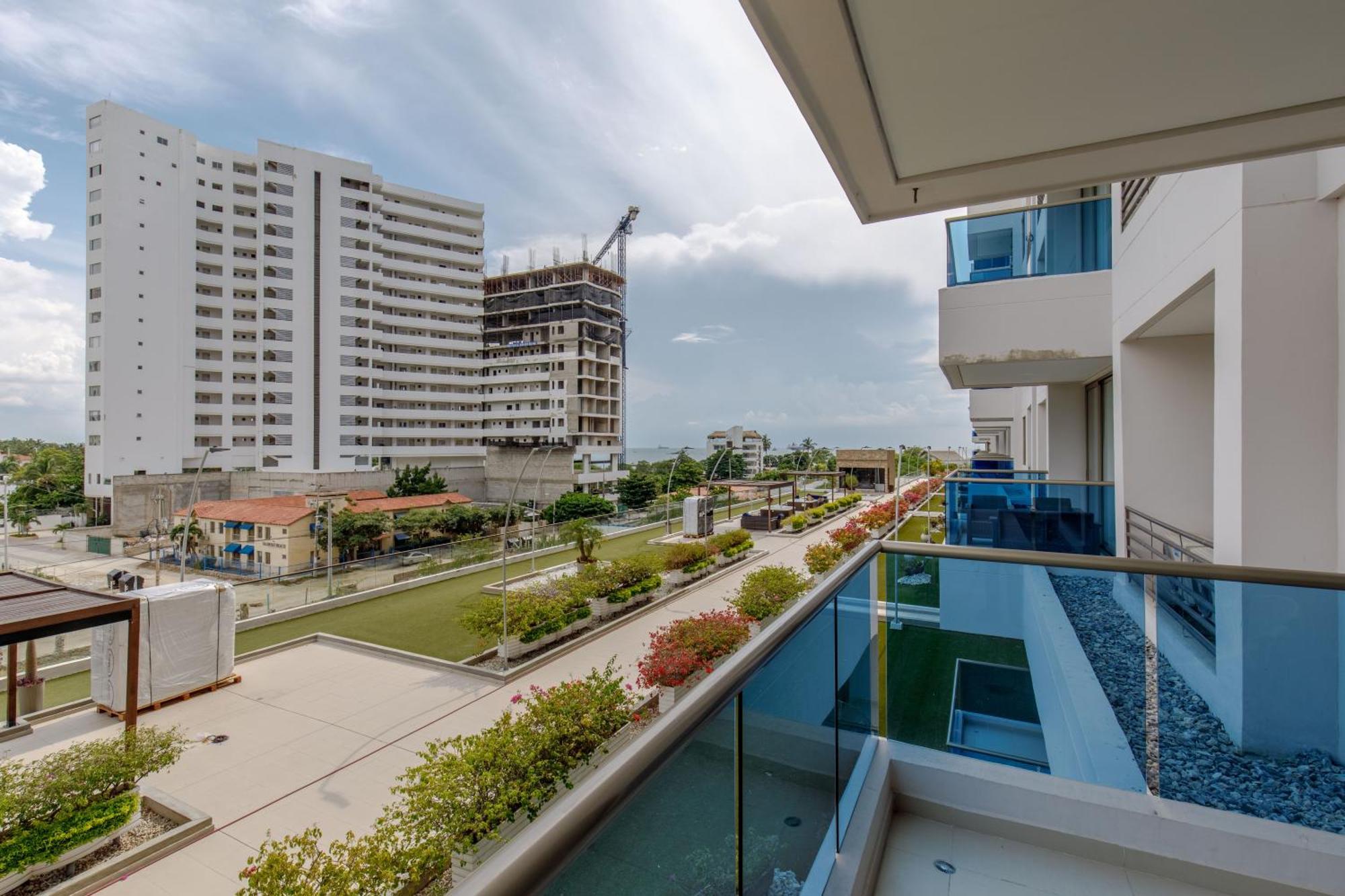 Apartamento Encantador Samaria Club De Playa, 3 Alcobas 6 Personas Playa Privada Санта-Марта Экстерьер фото