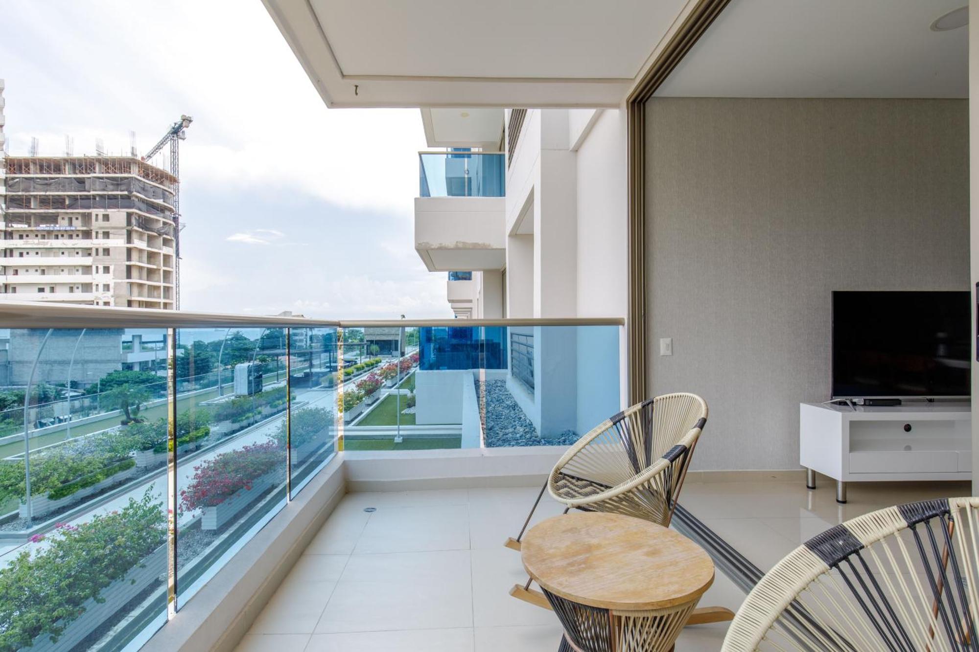 Apartamento Encantador Samaria Club De Playa, 3 Alcobas 6 Personas Playa Privada Санта-Марта Экстерьер фото